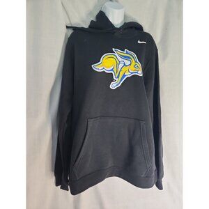 NWT Black Hoodie South Dakota Jack Rabbits Logo Size Large